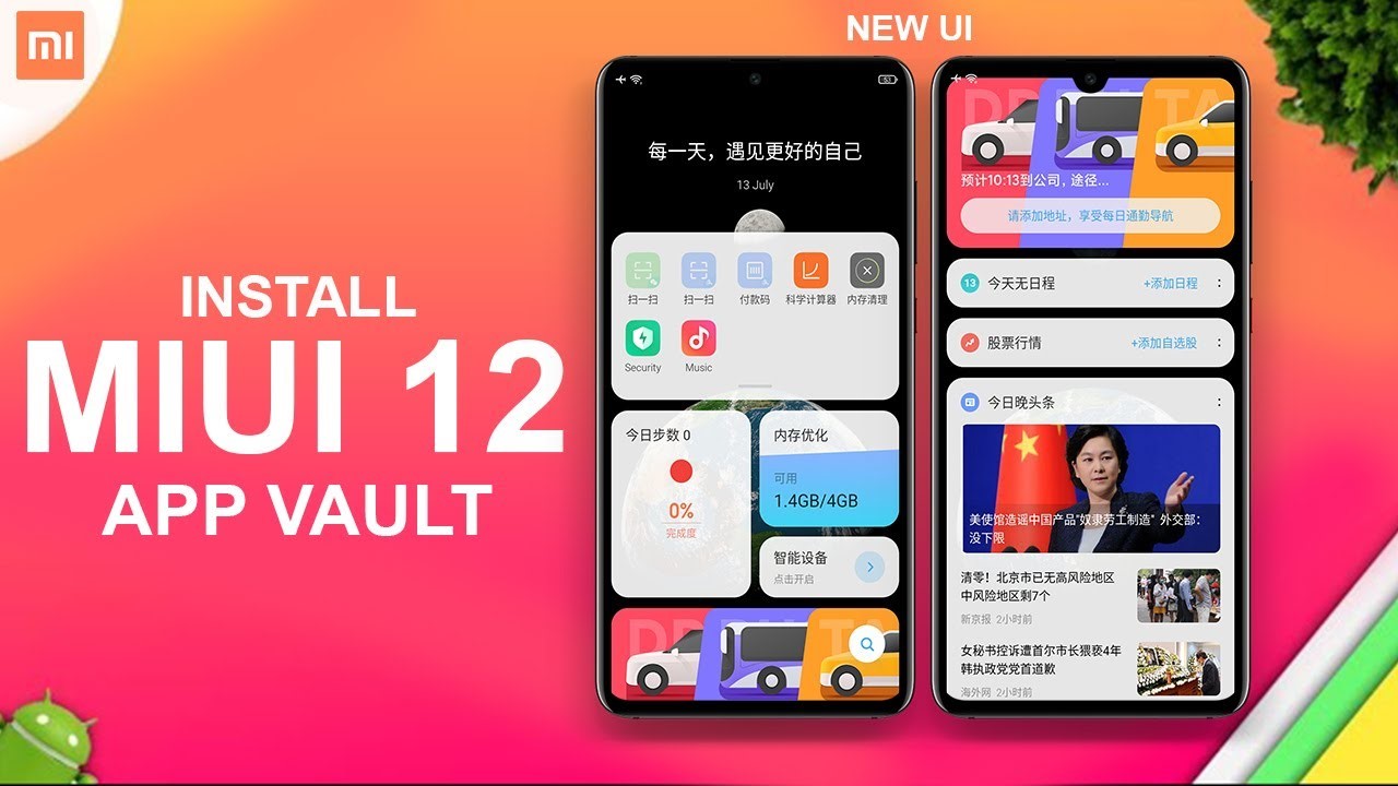 App Vault | Compile cards from apps on Xiaomi smartphones