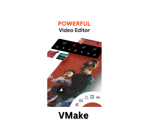 VMake- Easily Create Videos From Videos, Music and Text