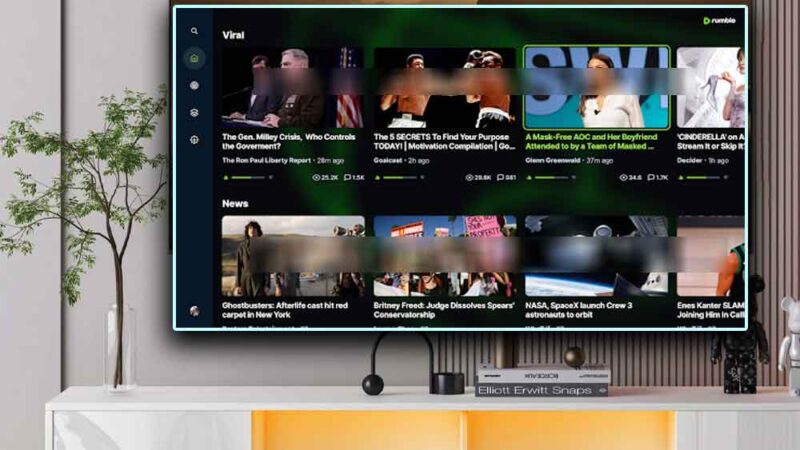 Rumble – Movie app for TV