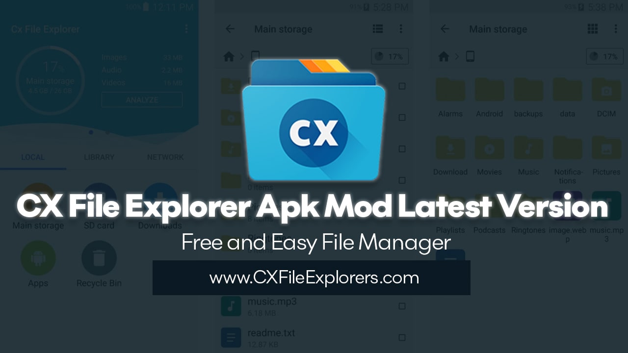 Cx File Explorer Apk Mod Latest Version – Free & Easy File Manager