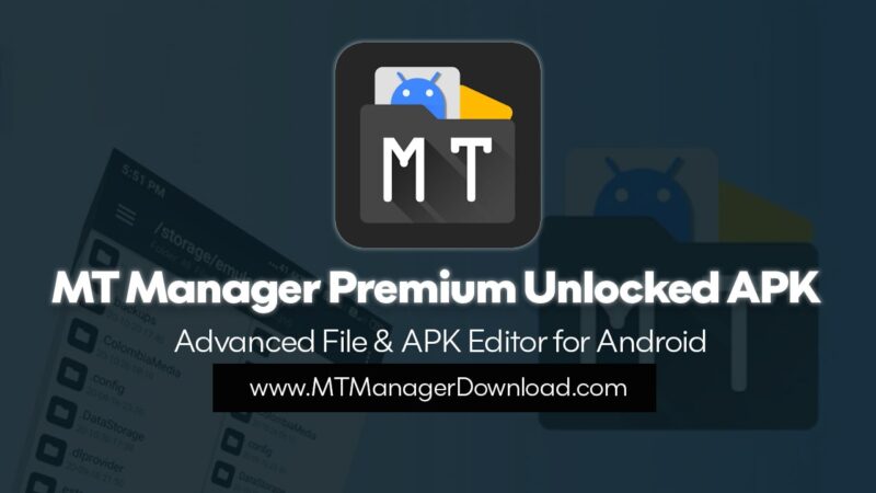 MT Manager Premium Unlocked APK – File & APK Editor
